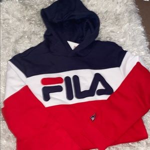 Fila Color block hoodie